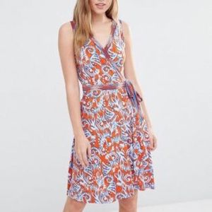 BCBGMaxAzria | Ikat Print ‘Hallee’ Wrap Dress NWT
